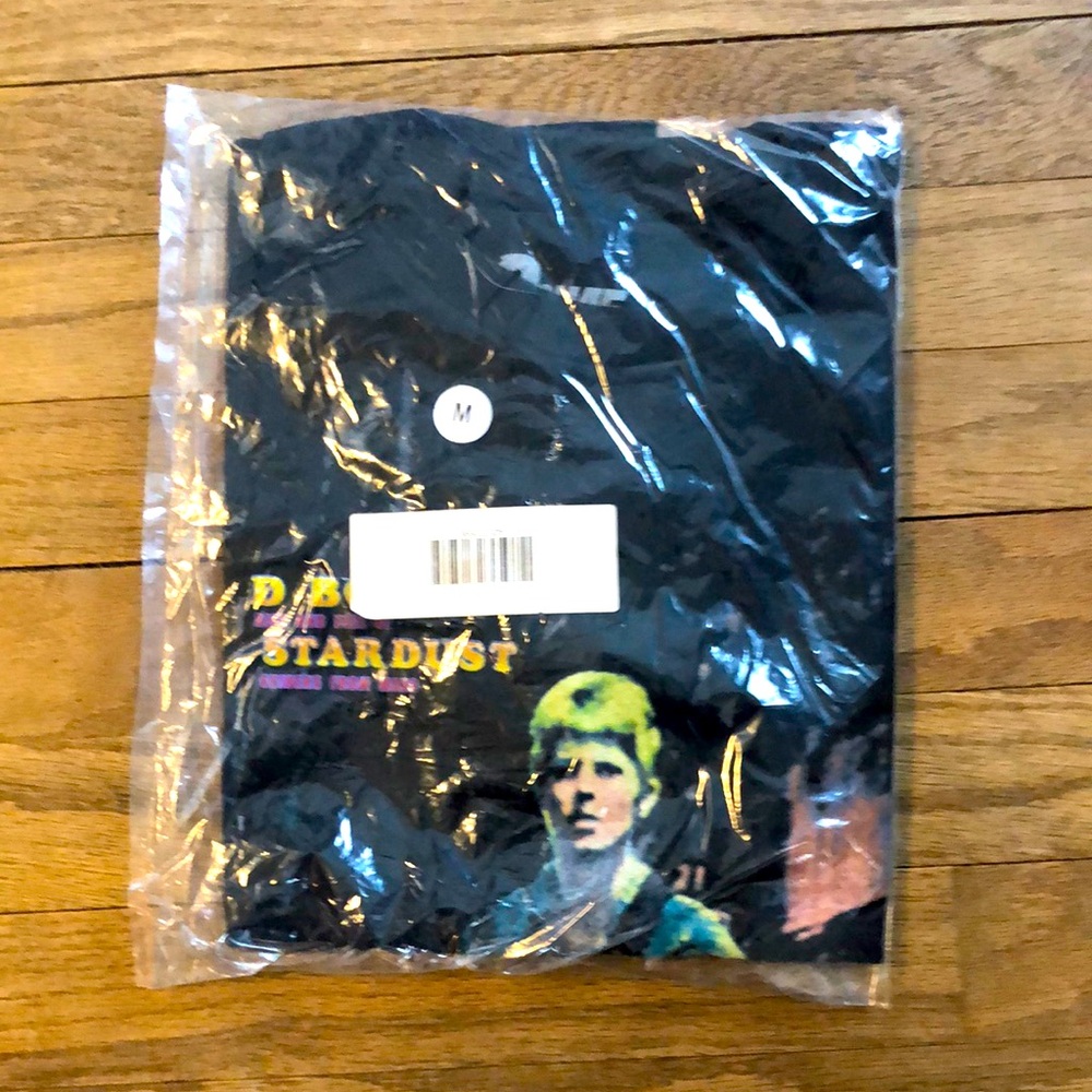 David Bowie 40 Anniversary The Rise and Fall of Ziggy Stardust T-Shirt L NWT